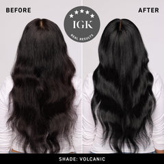 IGK color ingredients close-up highlighting squalane and botanical extracts for nourishment