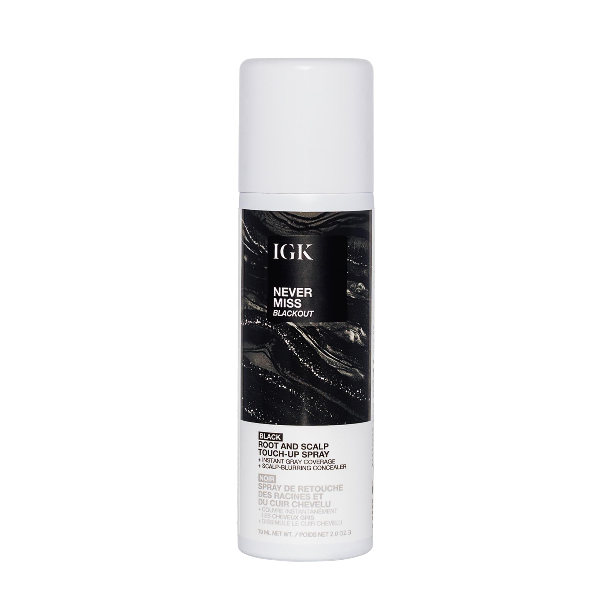 IGK front packaging showing bottle for instant root coverage