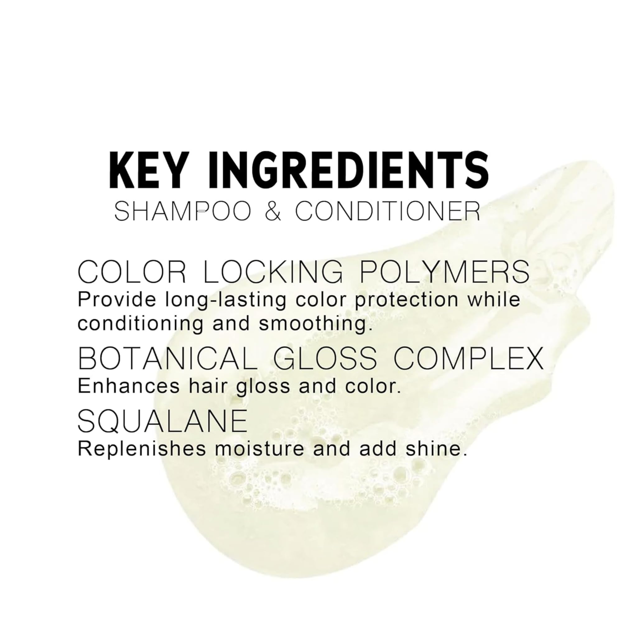 IGK in-shower use with lather demonstrating color-preserving routine