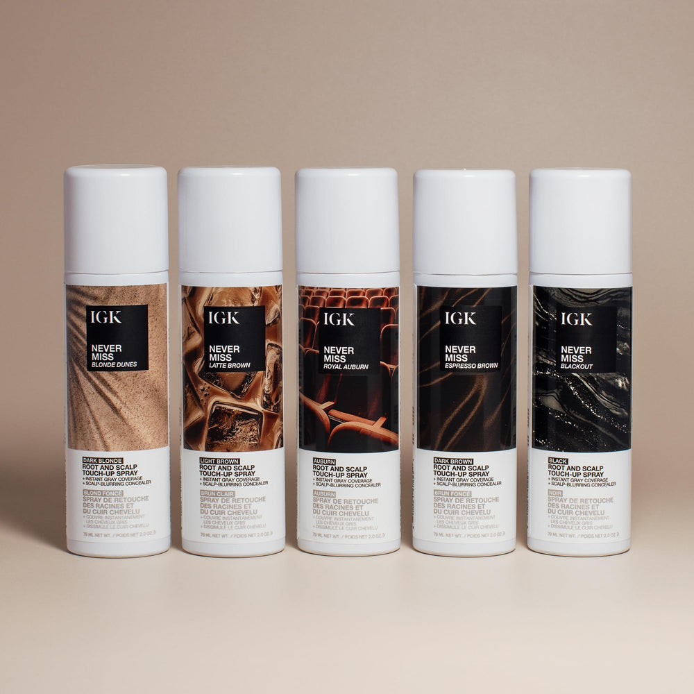 IGK mister close-up of spray texture for even, buildable concealment benefit