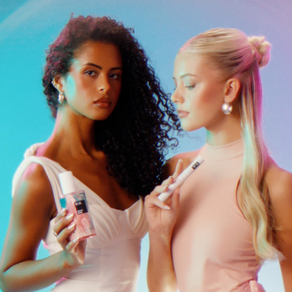 IGK lifestyle image with vanilla pear notes evoking soft fragrance