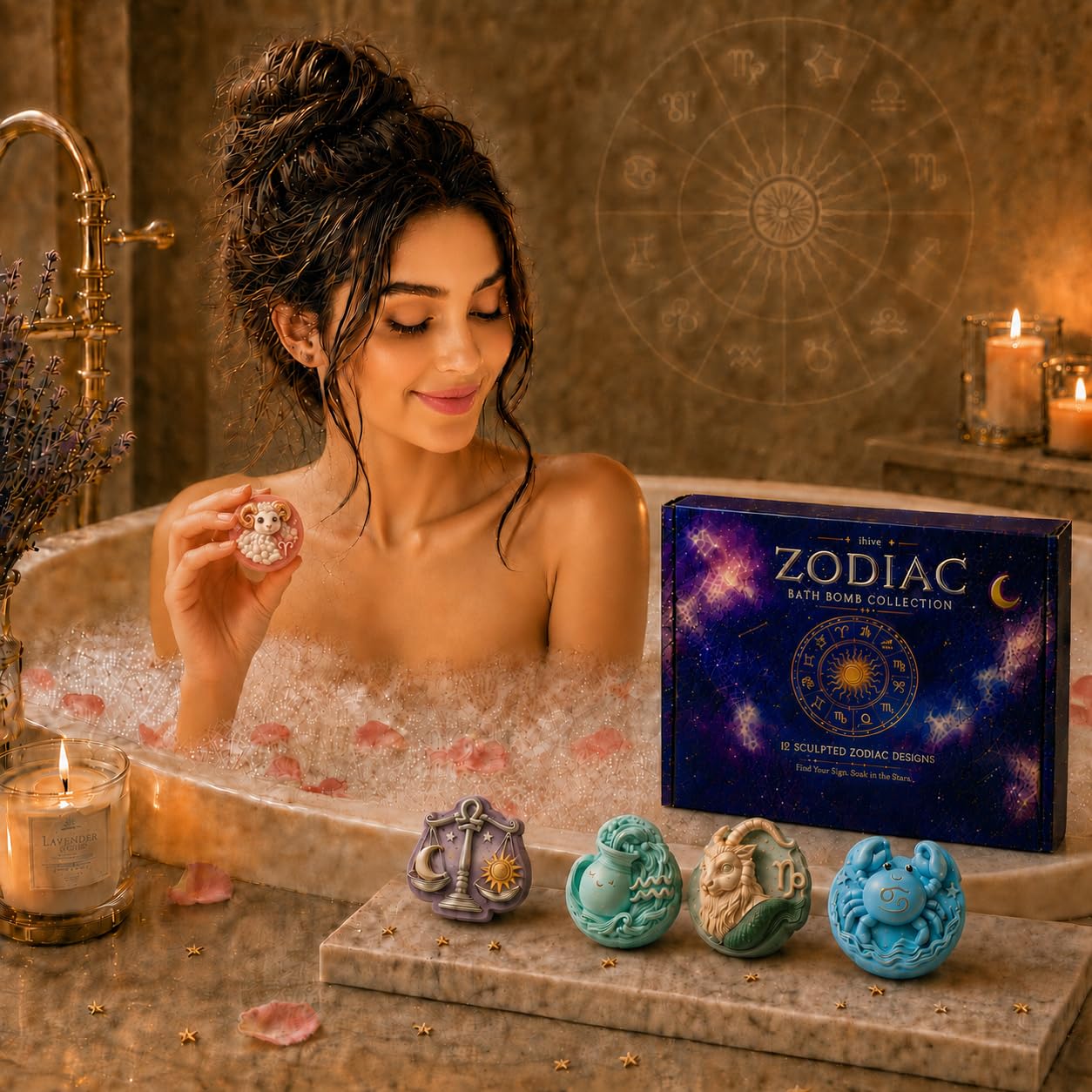 iHave open zodiac packaging displaying arrangement and presentation