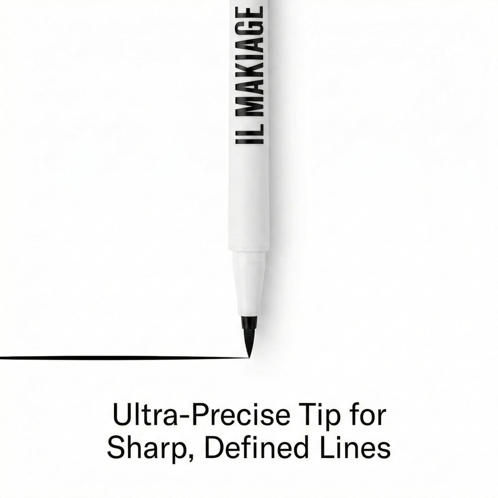 Il Makiage close-up of super-fine tip for precise lines and steady application