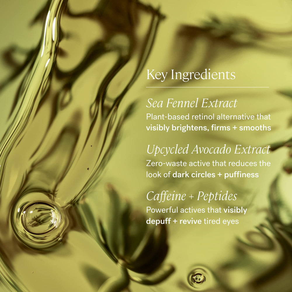 ILIA ingredient label highlighting sea fennel extract brightening benefit