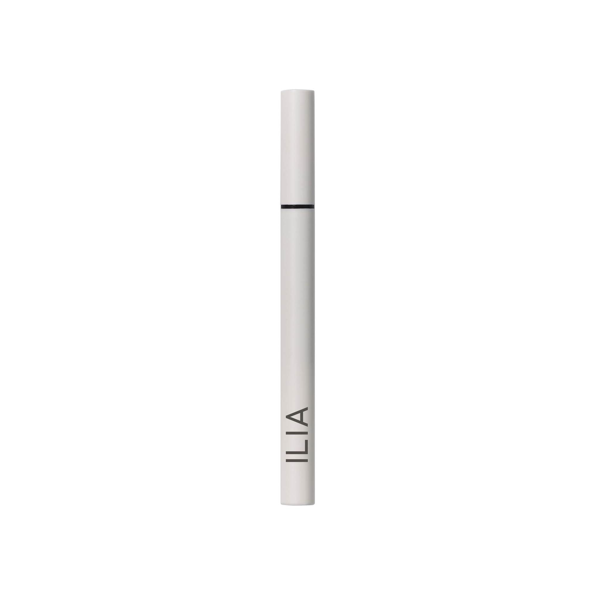 ILIA packaging label detail highlighting clean, vegan formulation benefits