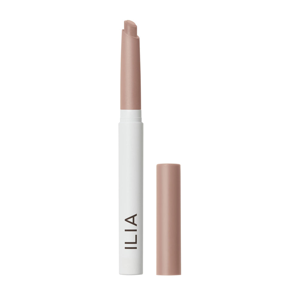 ILIA front packaging showing shadow stick and shade name for quick selection