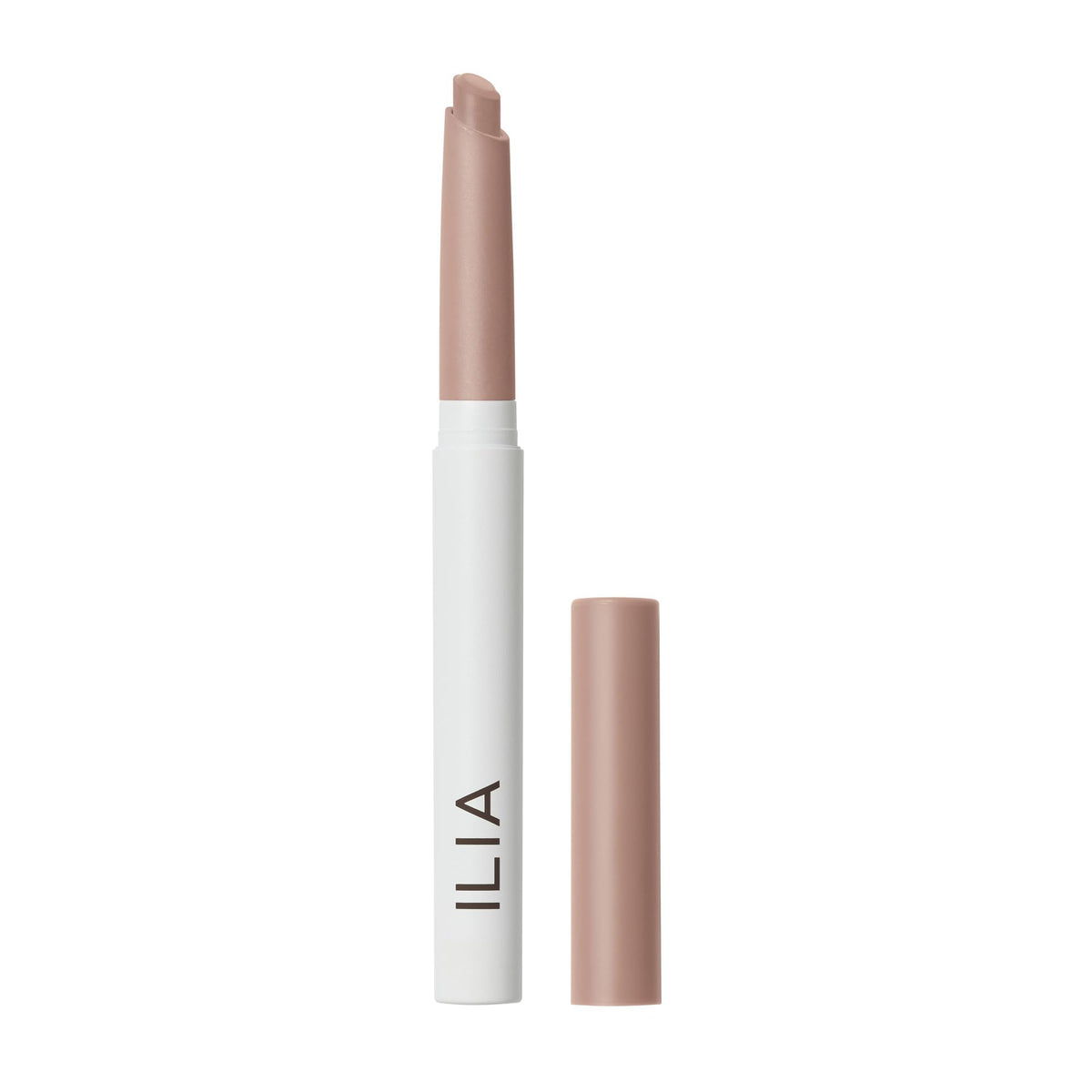 ILIA front packaging showing shadow stick and shade name for quick selection