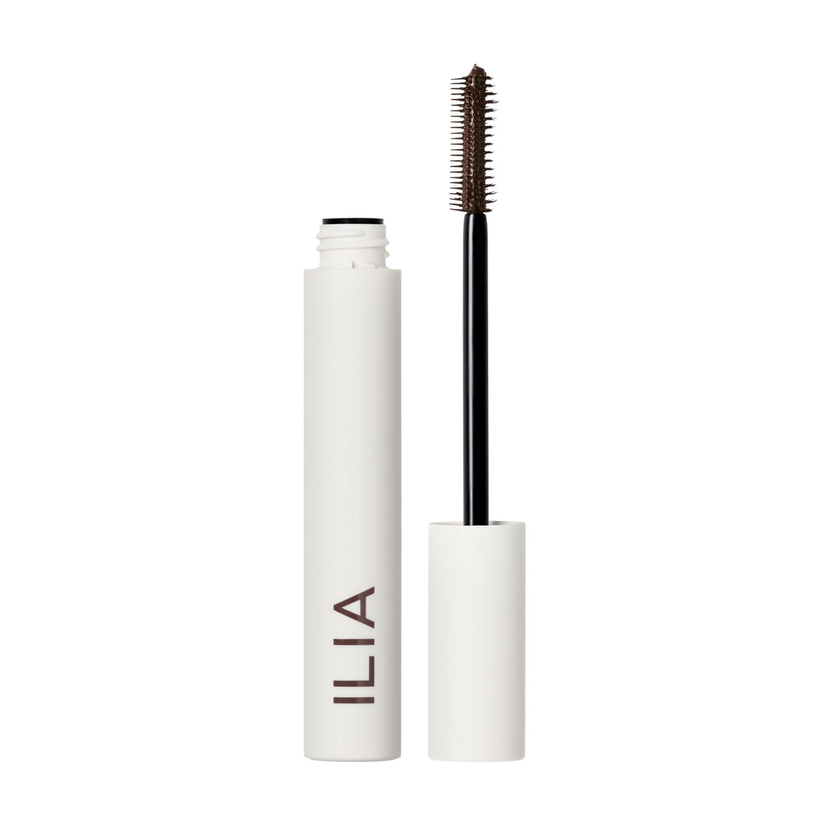 ILIA front packaging showing Before Dawn brown and product benefit