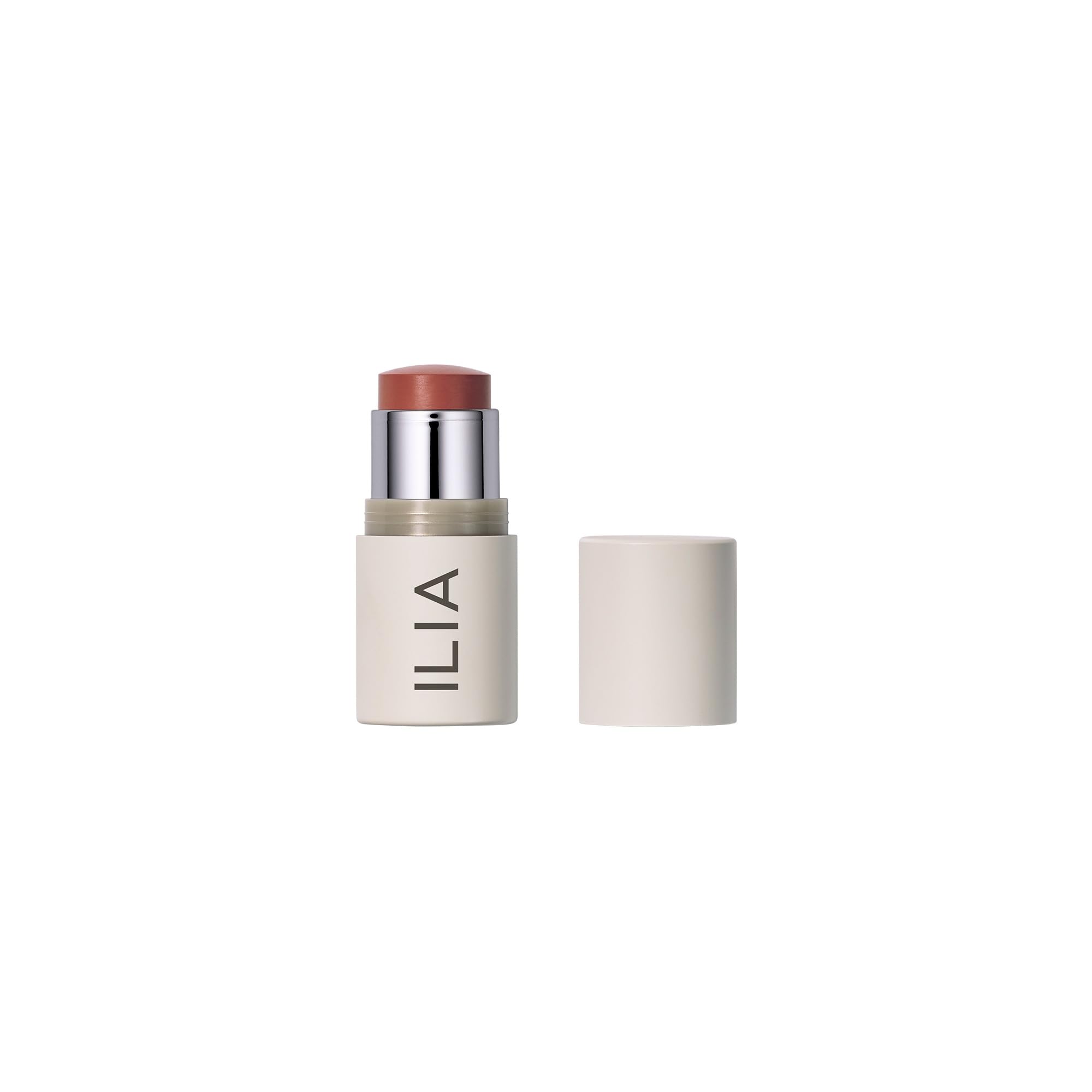 ILIA multi-stick front packaging shown for easy grab-and-go application benefit