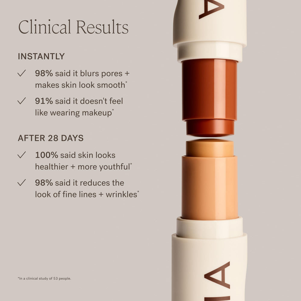 ILIA branded packaging box showing clean formulation and travel-ready benefit