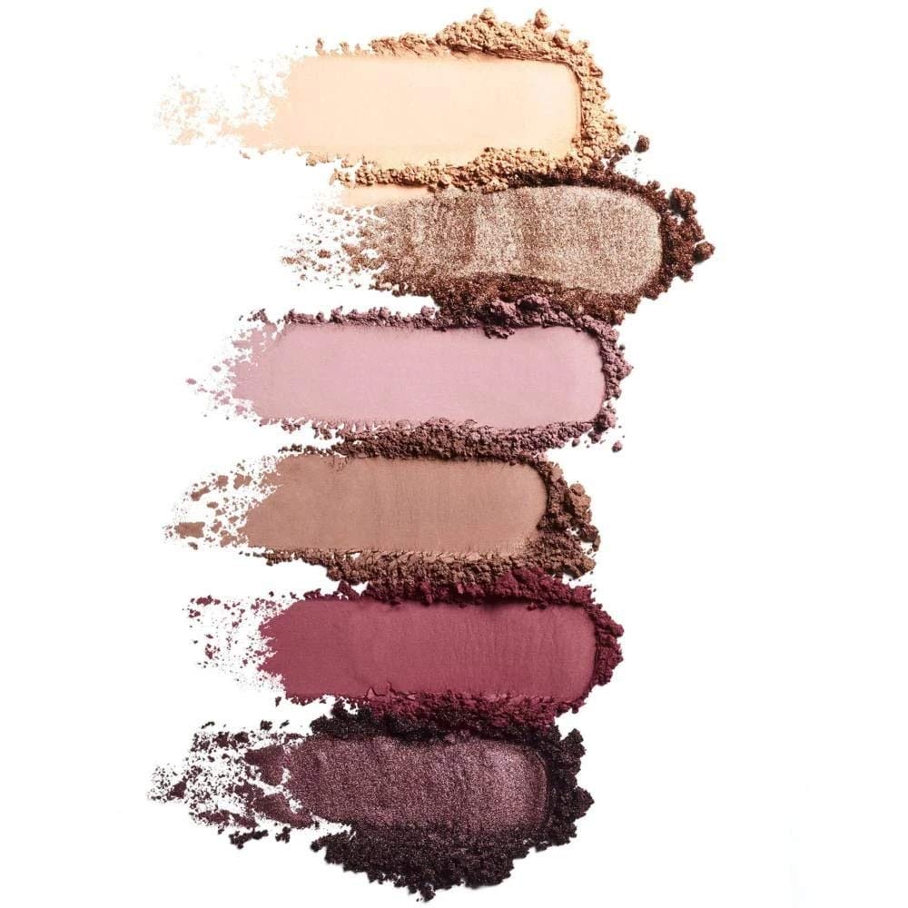 ILIA open palette displaying six coordinated cool nude shades for versatile looks