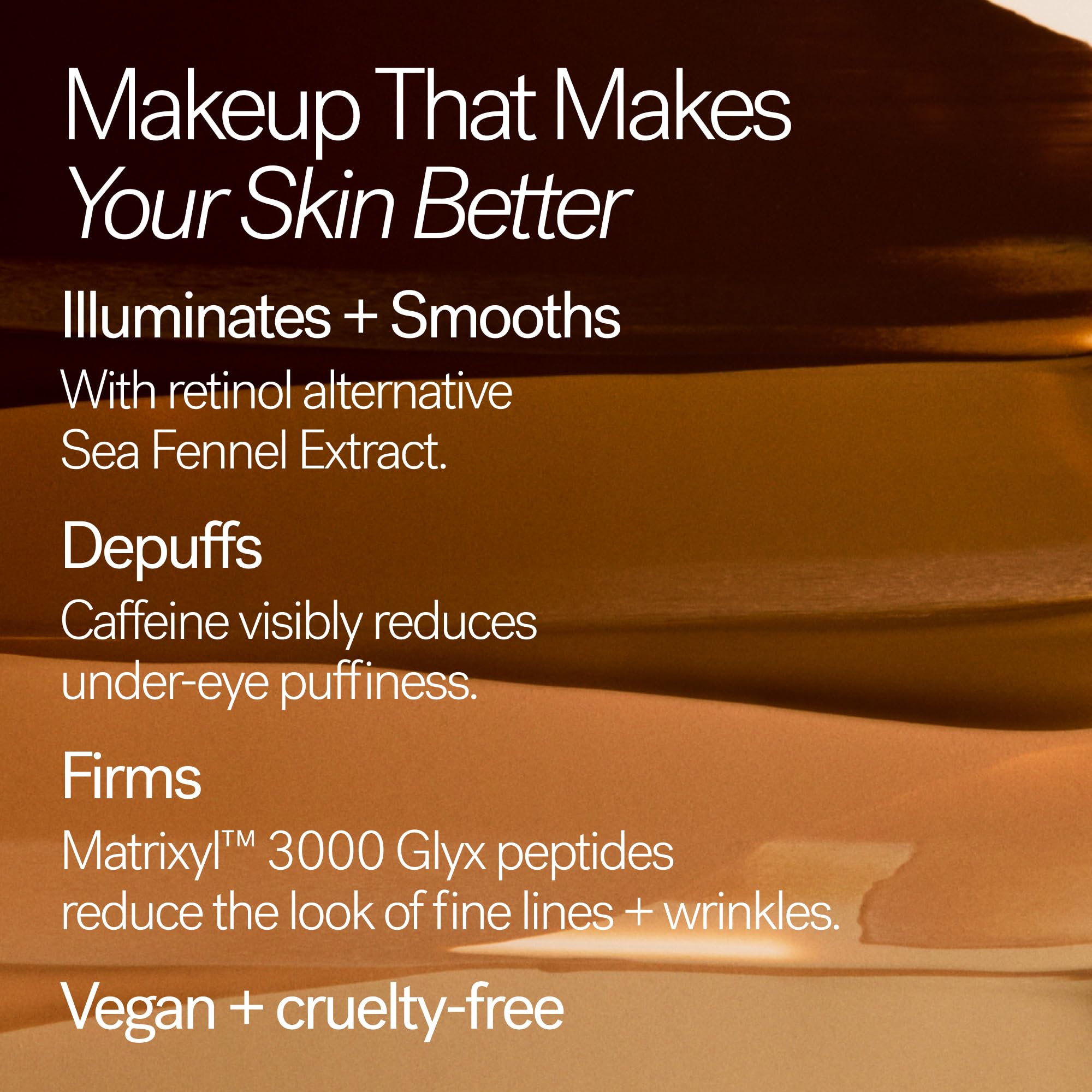 ILIA ingredients label highlighting Matrixyl peptides and clean formulation