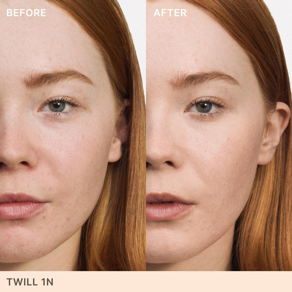 ILIA concealer open wand poised for application demonstrating easy use