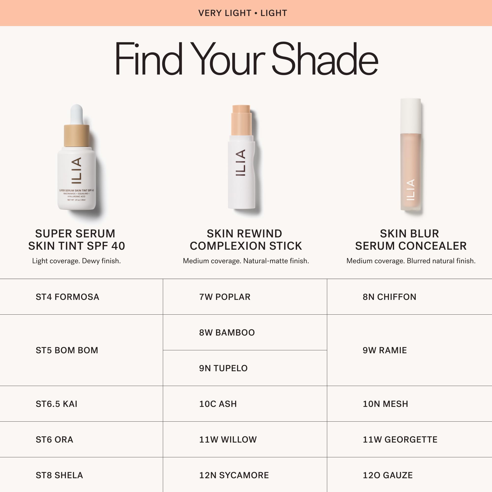 ILIA bottle beside sunscreen in lifestyle scene showing daily SPF use