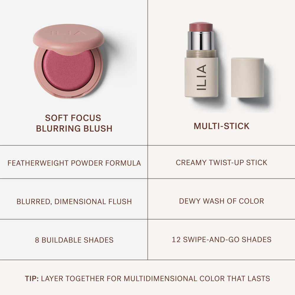 ILIA lifestyle vanity image with product staged for daily routine inspiration benefit