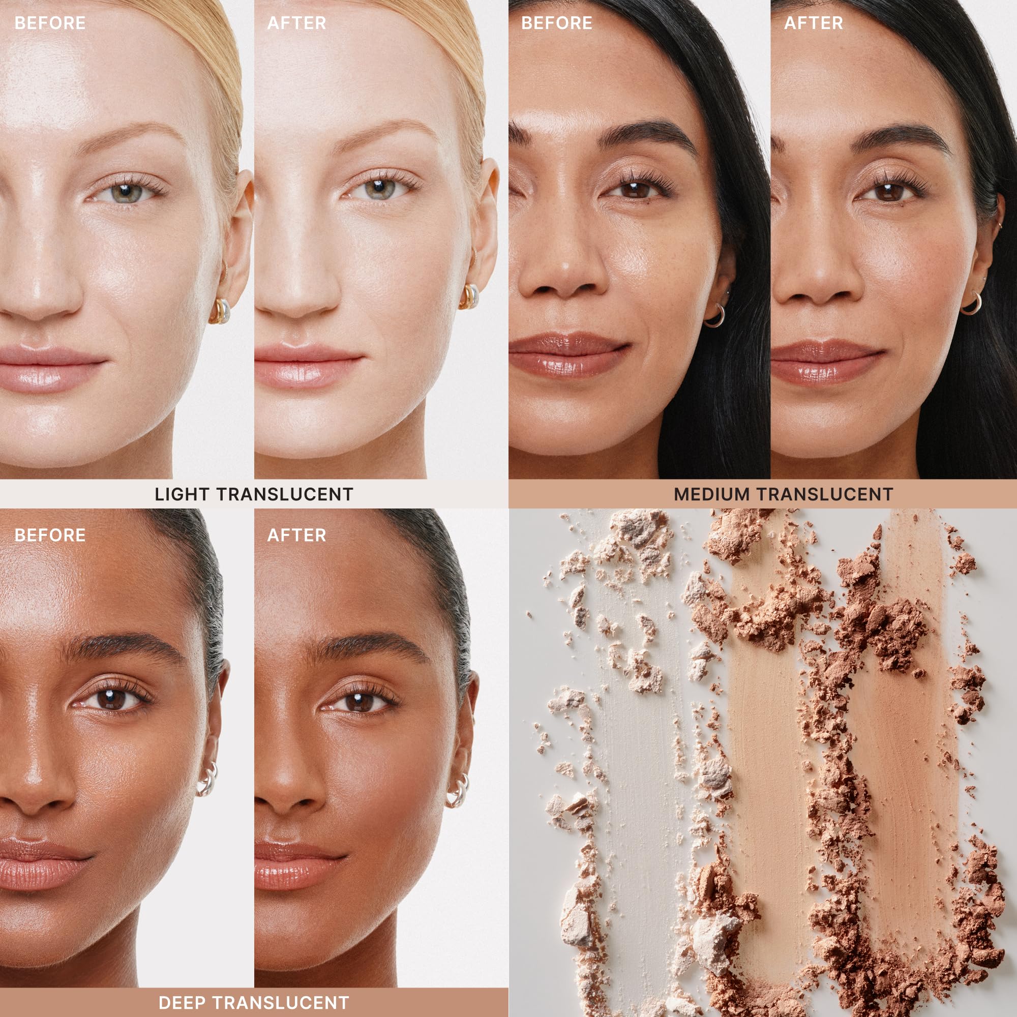 ILIA compact with included sponge for convenient touch-ups and portability benefit
