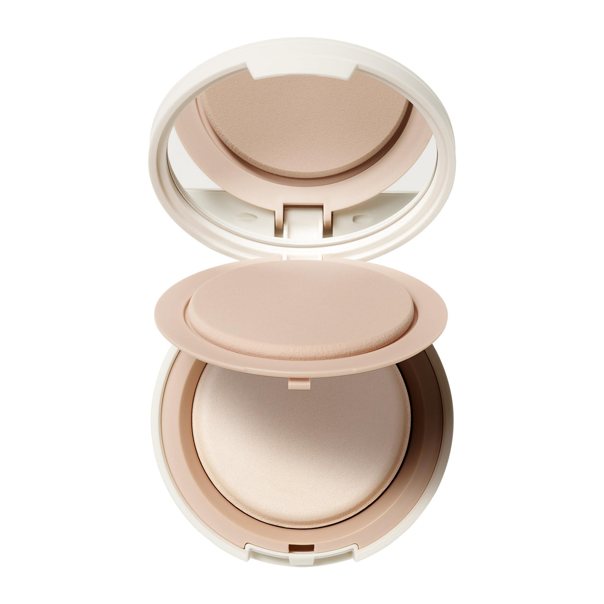 ILIA front packaging shows compact and branding with clean finish benefit