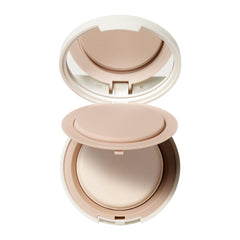 ILIA front packaging shows compact and branding with clean finish benefit
