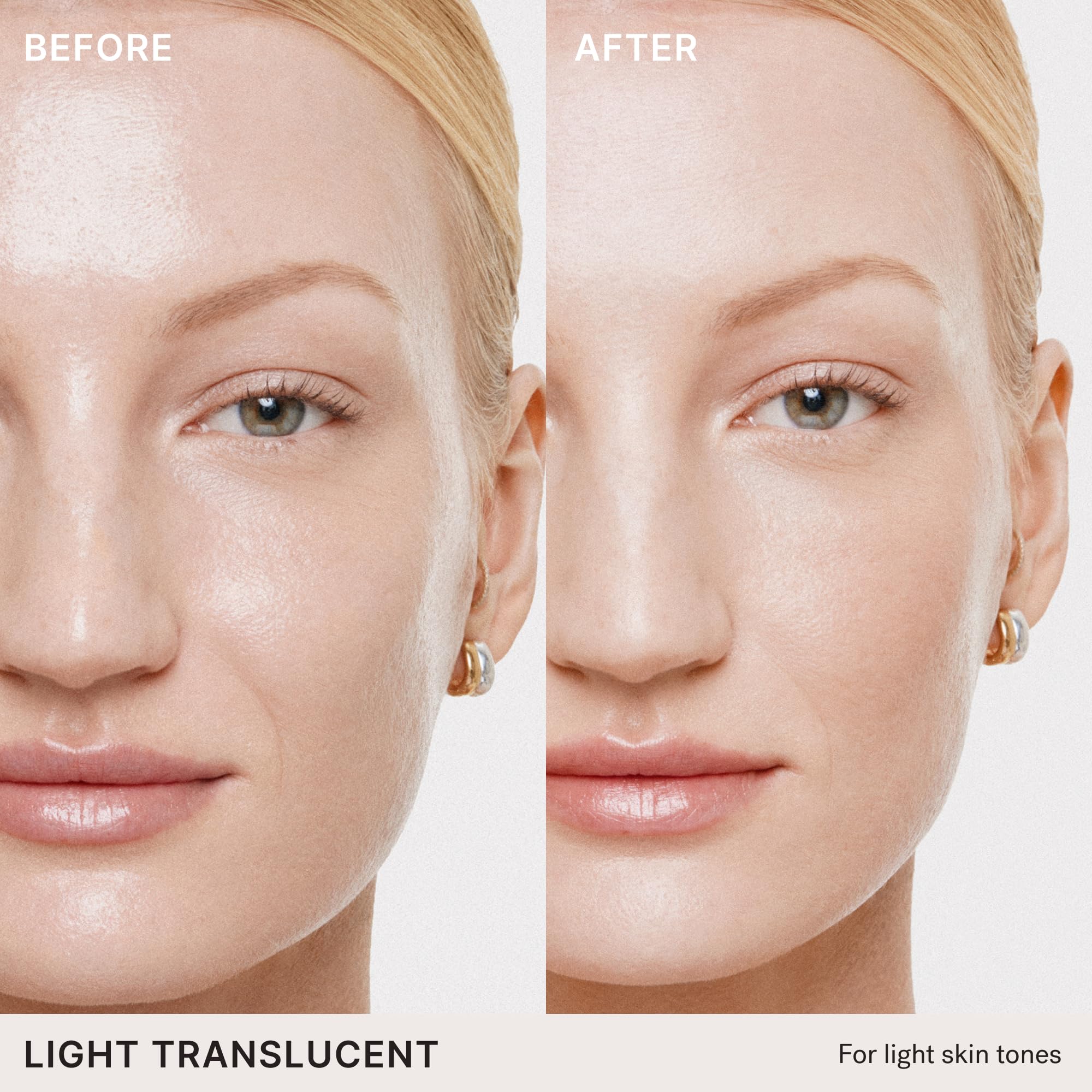 ILIA open pan texture highlighting ultra-fine powder and smooth blur benefit