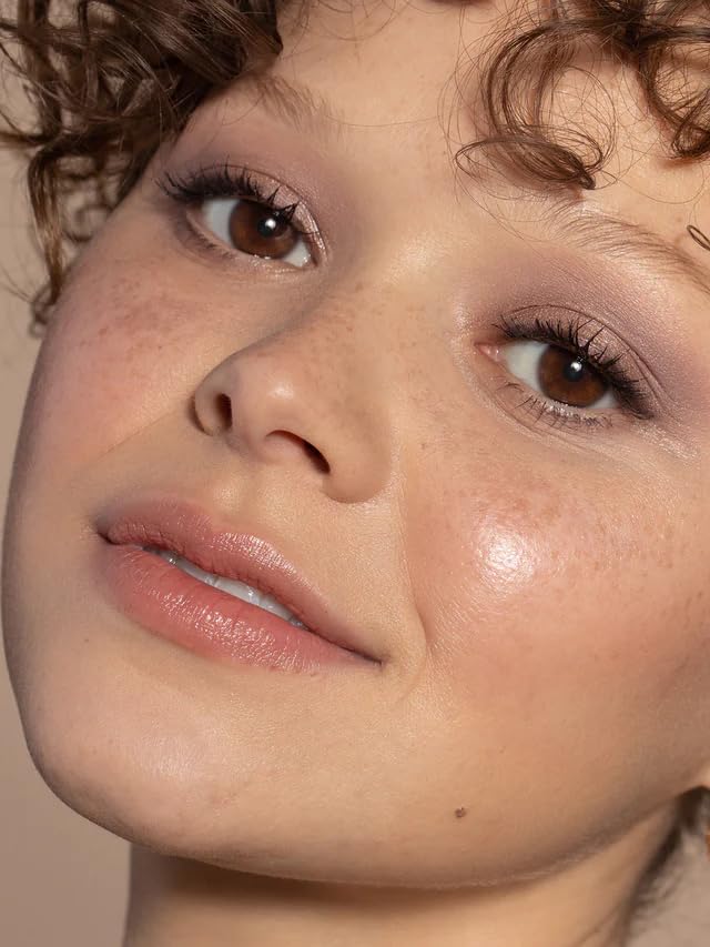 ILIA swatches on arm showing matte and satin textures for easy blending