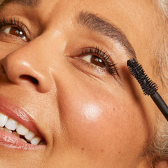 ILIA wand texture displaying smooth, buildable mascara formula