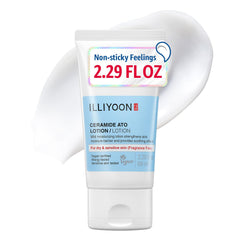 Illiyoon Ceramide Ato front packaging showing tube and calming design benefit