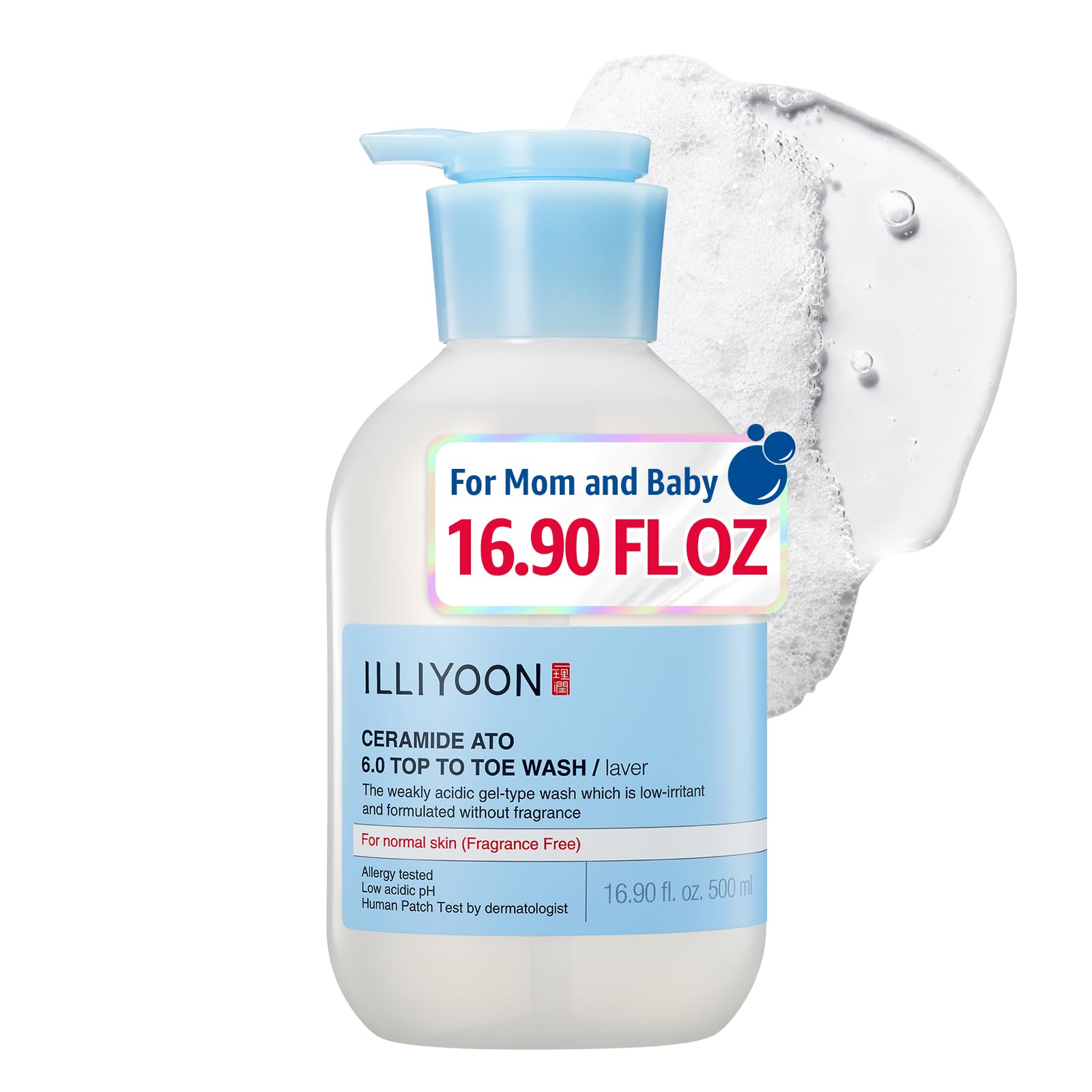 Illiyoon front packaging showing bottle and product benefit