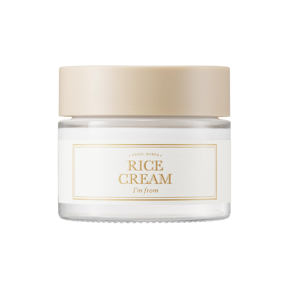 [I'm from] Rice Cream front jar showing label and size for clear product identification and trust