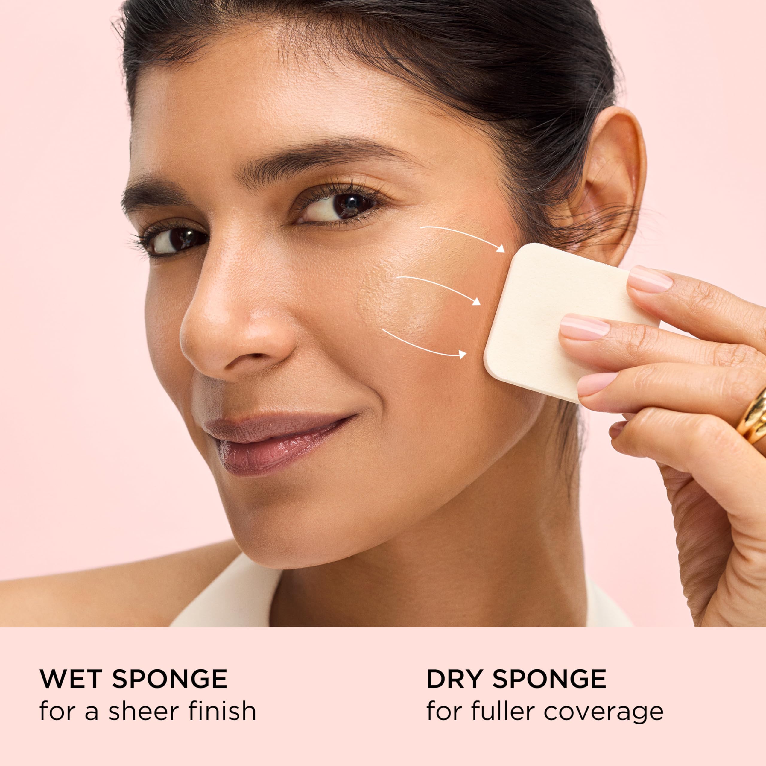 Elizabeth Arden Flawless Finish Sponge-On Cream Foundation Perfect Beige — Compact, Buildable Medium-to-Full Coverage