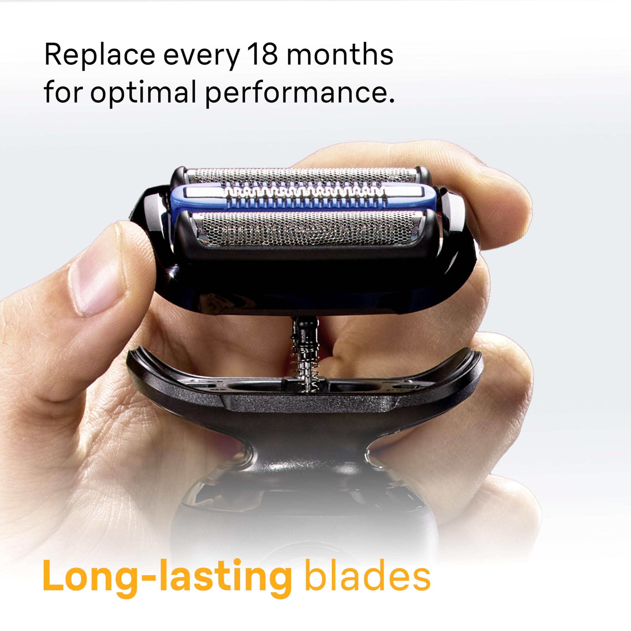 Braun Series 5 Electric Razor S5 5160cc — Men's 4-in-1 Foil Shaver with Clean & Charge, SkinGentle for Sensitive Skin