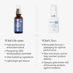 IMAGE Skincare close-up texture of serum on skin, highlights smooth lightweight absorbency