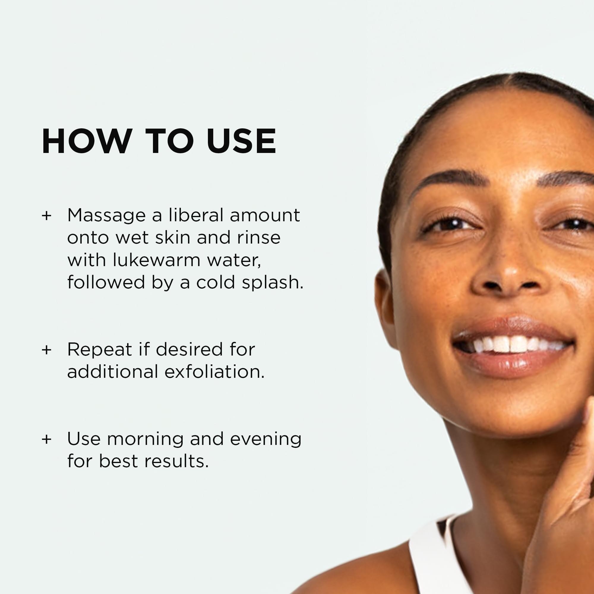 IMAGE Skincare ageless cleanser on bathroom counter next to towel, suggests refreshing daily routine