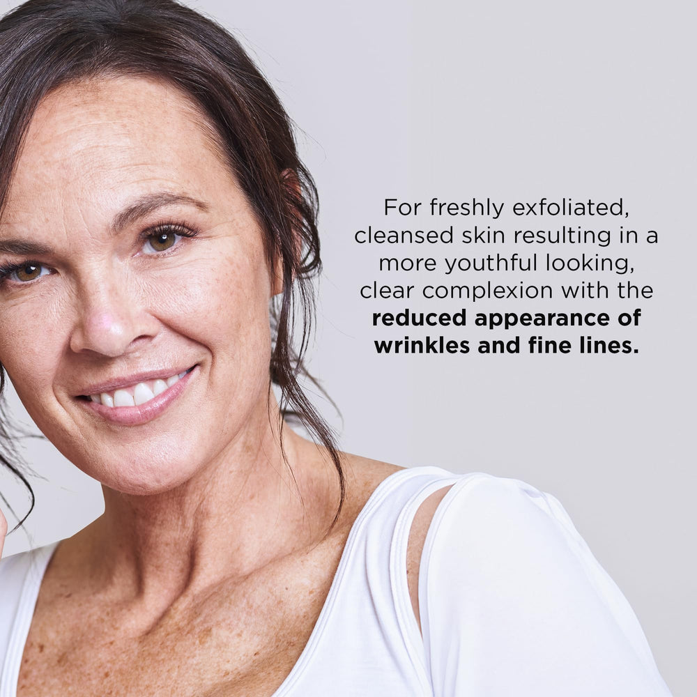 IMAGE Skincare ageless cleanser being dispensed from pump, demonstrates controlled amount and convenience