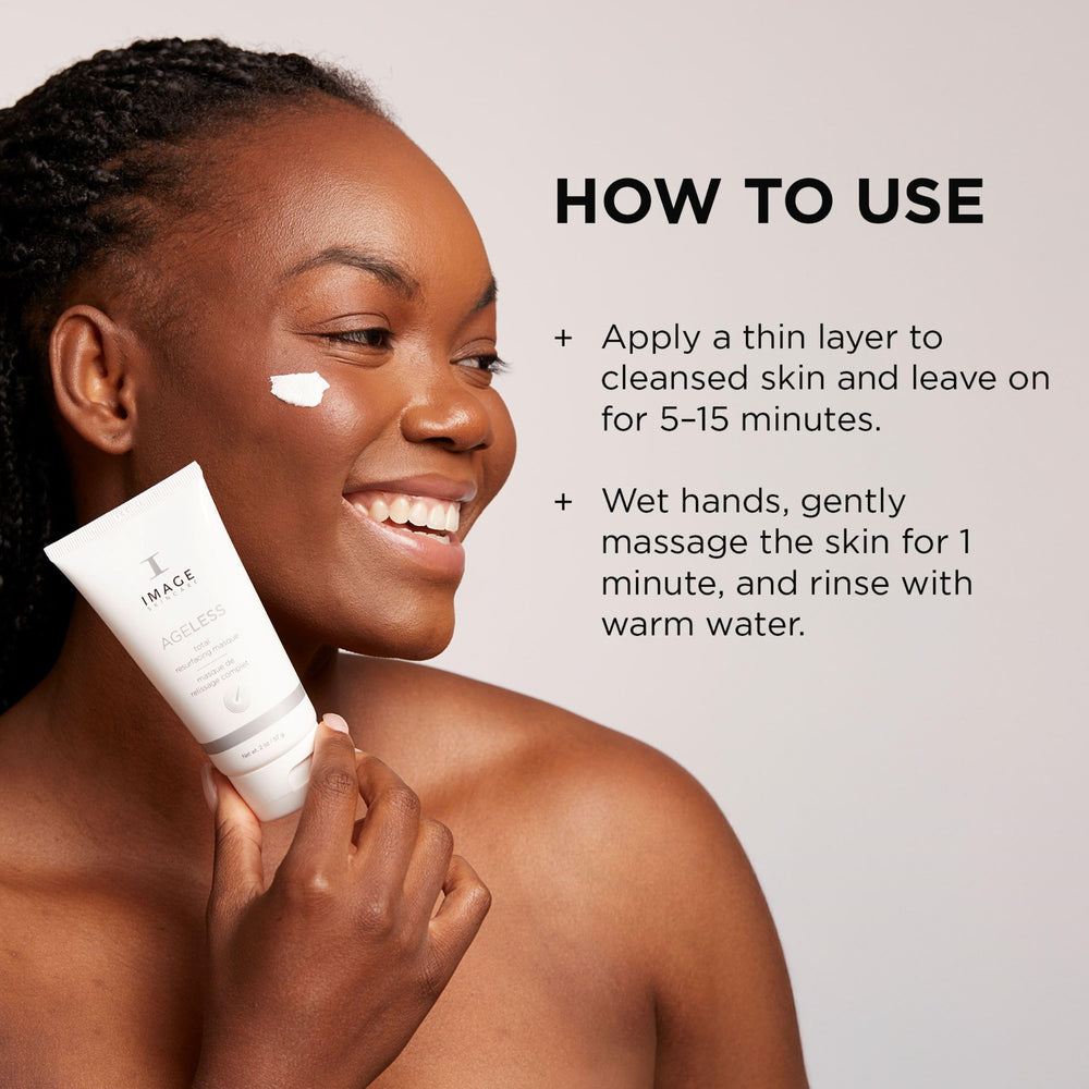 IMAGE Skincare 2 oz masque next to a coin to show true size and travel-friendly benefit