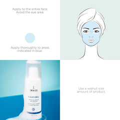 IMAGE Skincare gel texture on fingertip illustrating smooth exfoliating feel