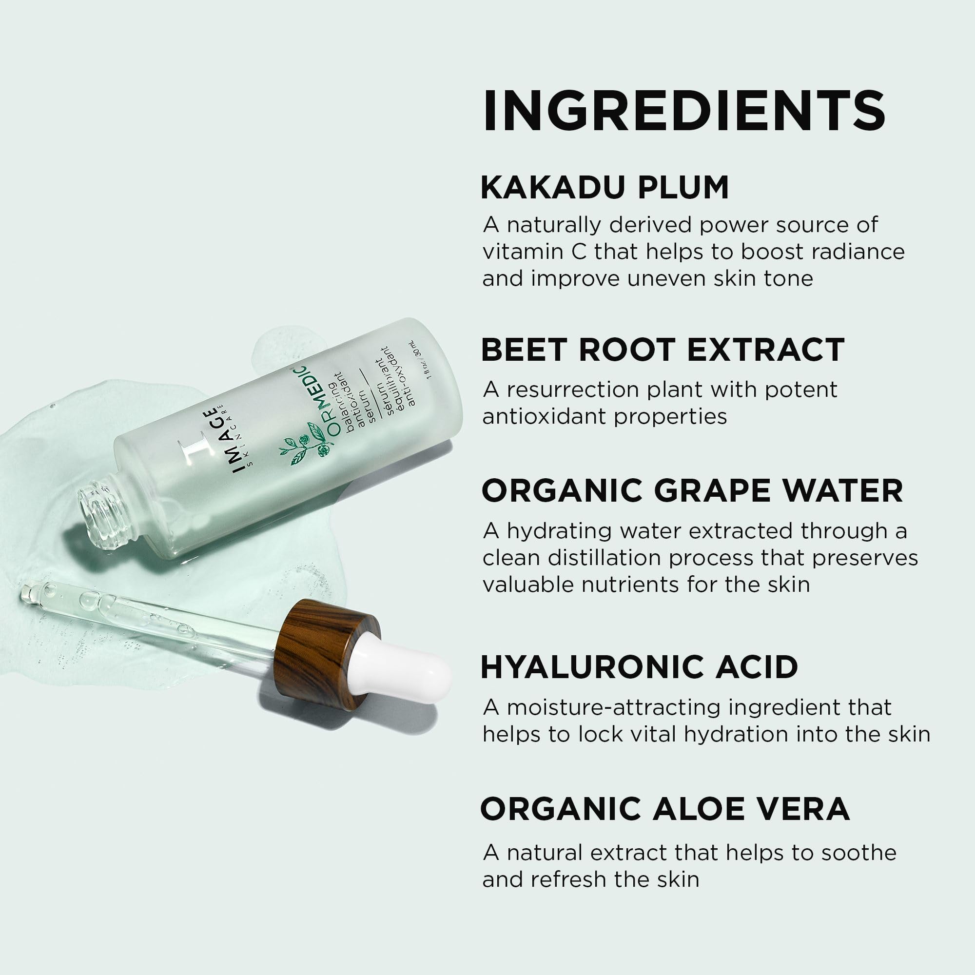 IMAGE Skincare kakadu plum ingredient focus emphasizing natural vitamin C benefit