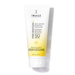 IMAGE Skincare front packaging showing SPF 50 protection and brand