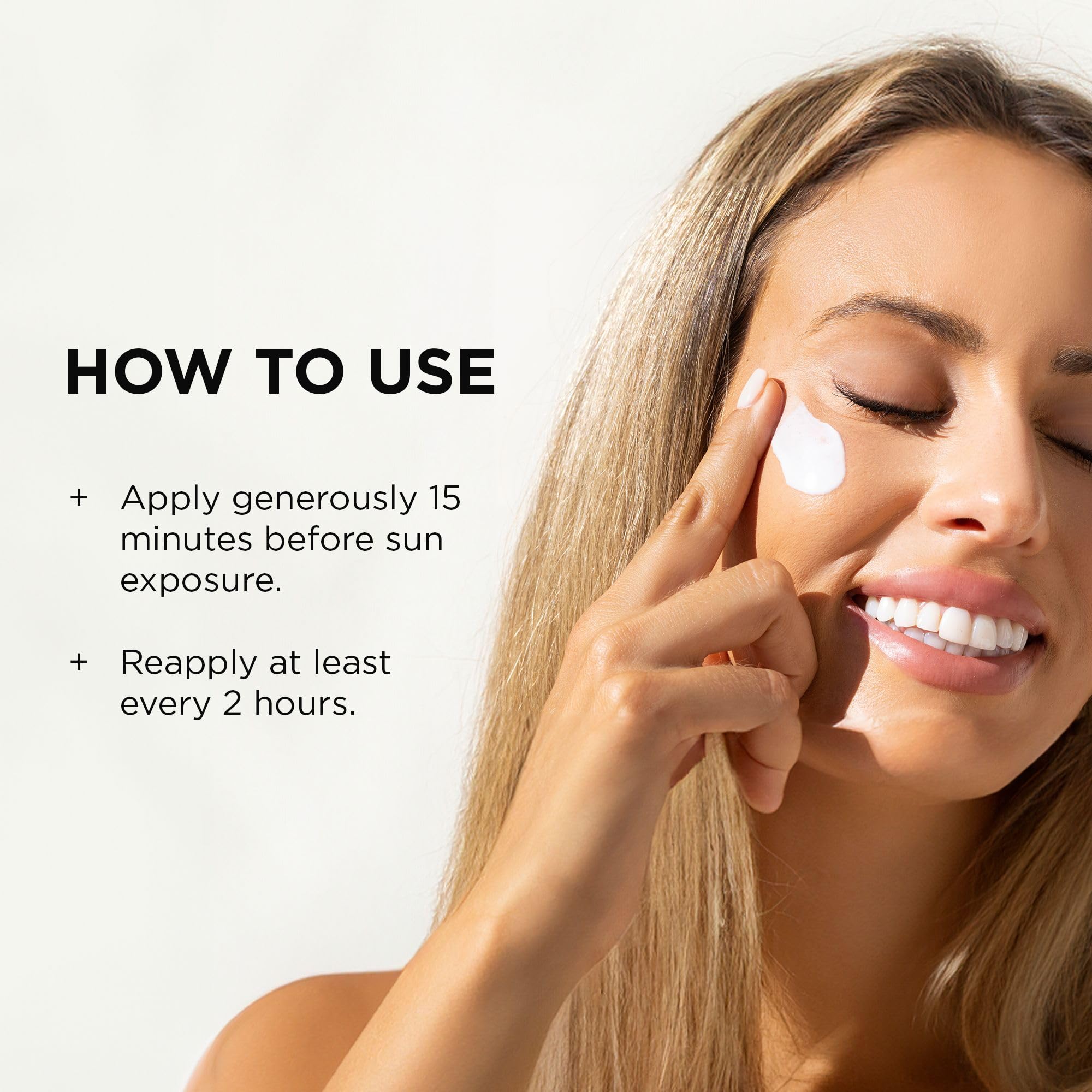 IMAGE Skincare label detail showing key UV filters and ingredient transparency