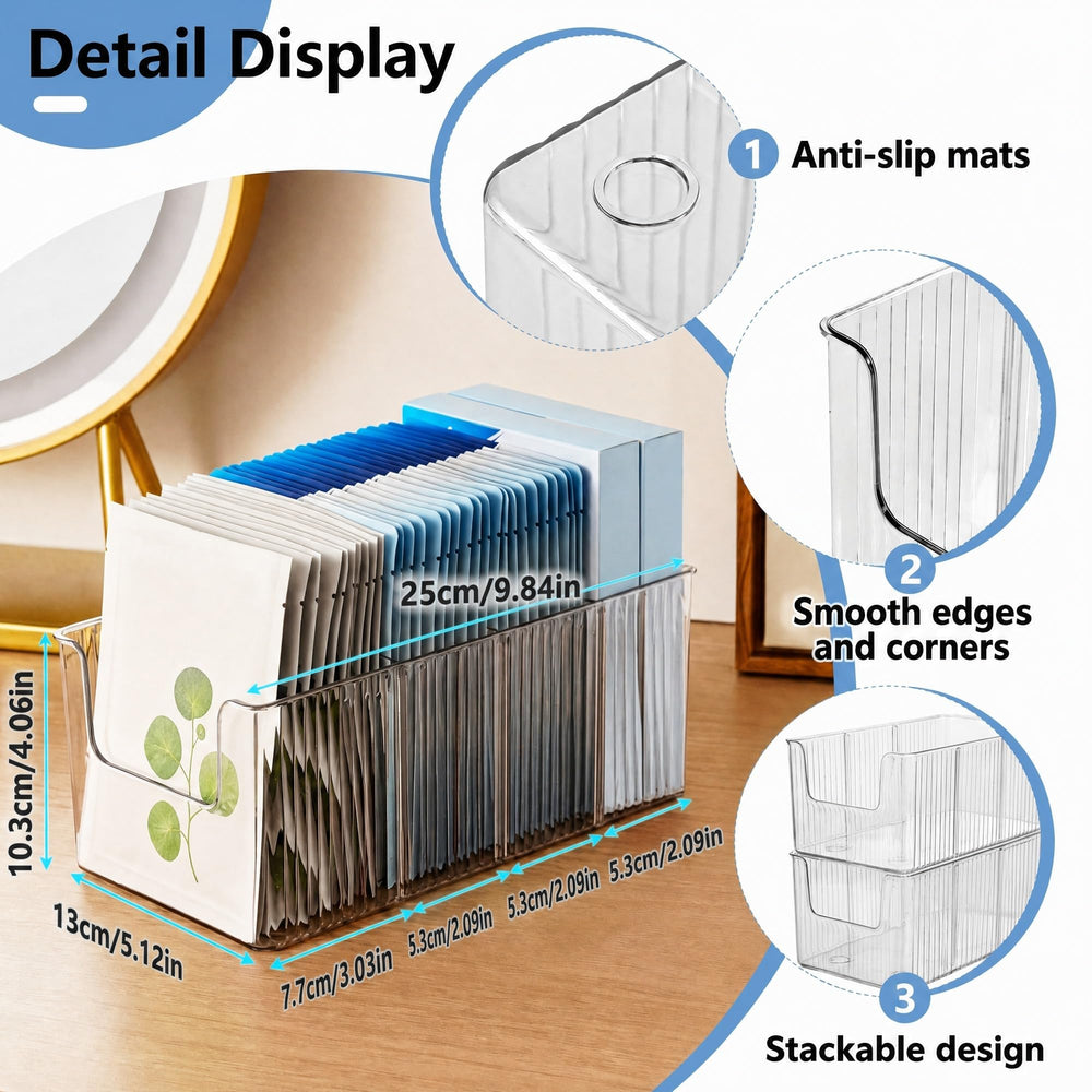 Imakmasion side profile stacked demonstrates stackable storage advantage