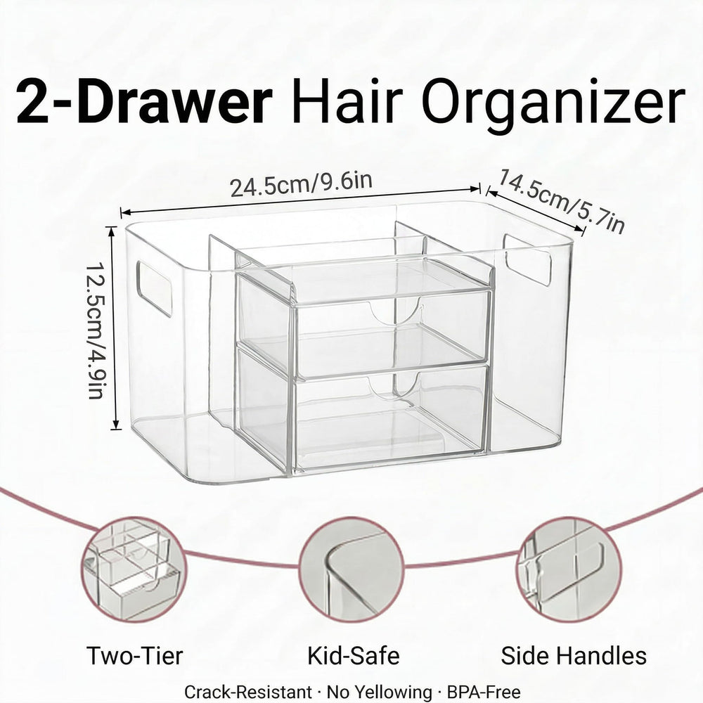 Imakmasion side profile displaying headbands stored neatly for compact, space-saving benefit