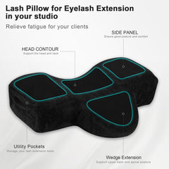 IMENE close-up of memory foam texture showing durable rebound comfort