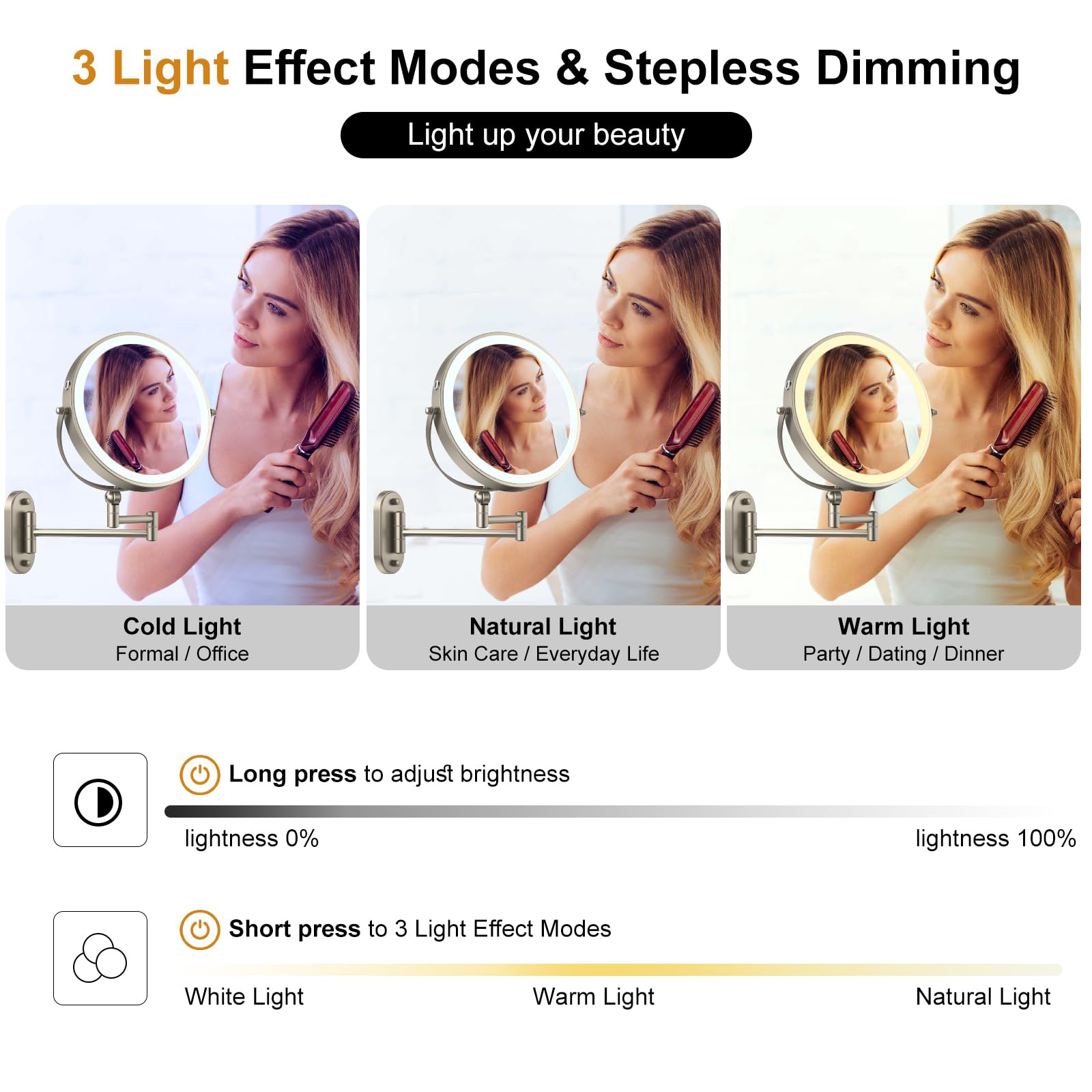 IMIKONA extended arm positioned to show flexible reach and ergonomic convenience