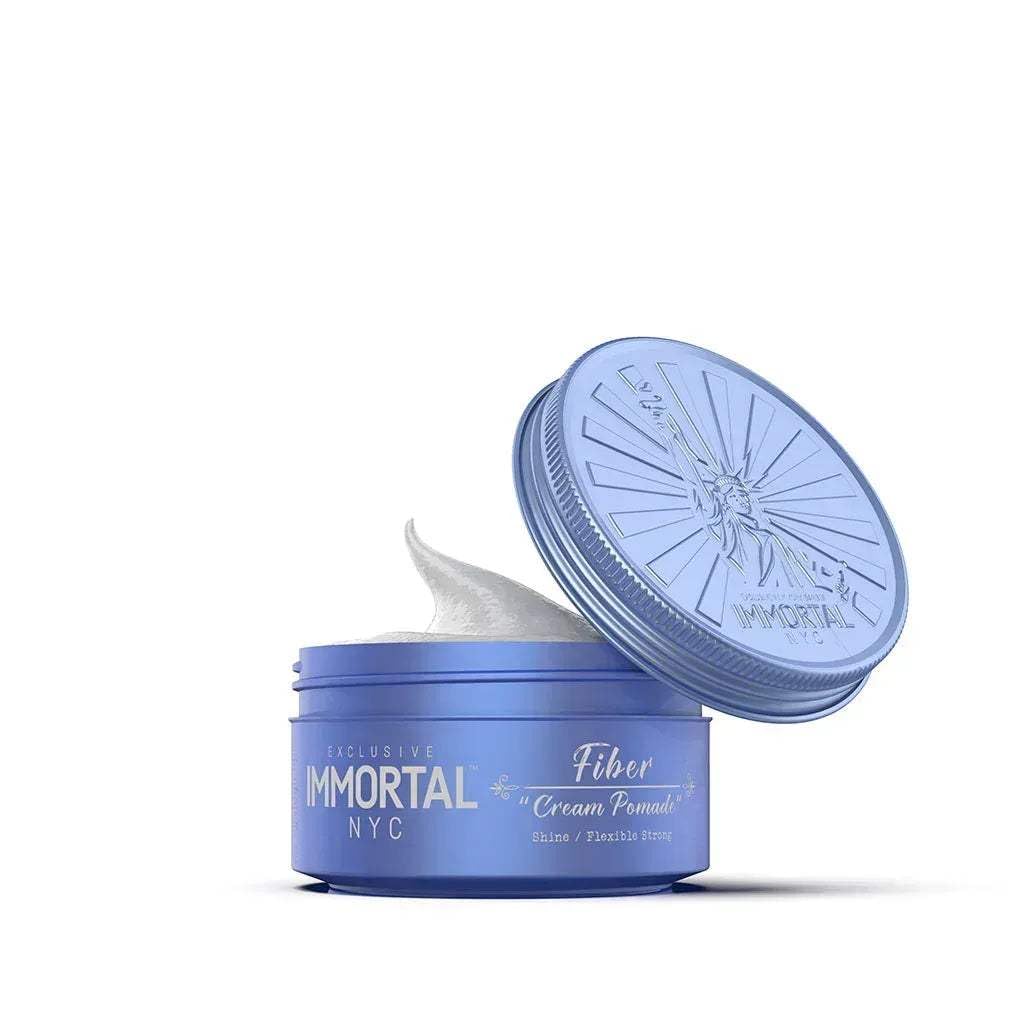 Immortal NYC front jar view showing label and matte packaging benefit