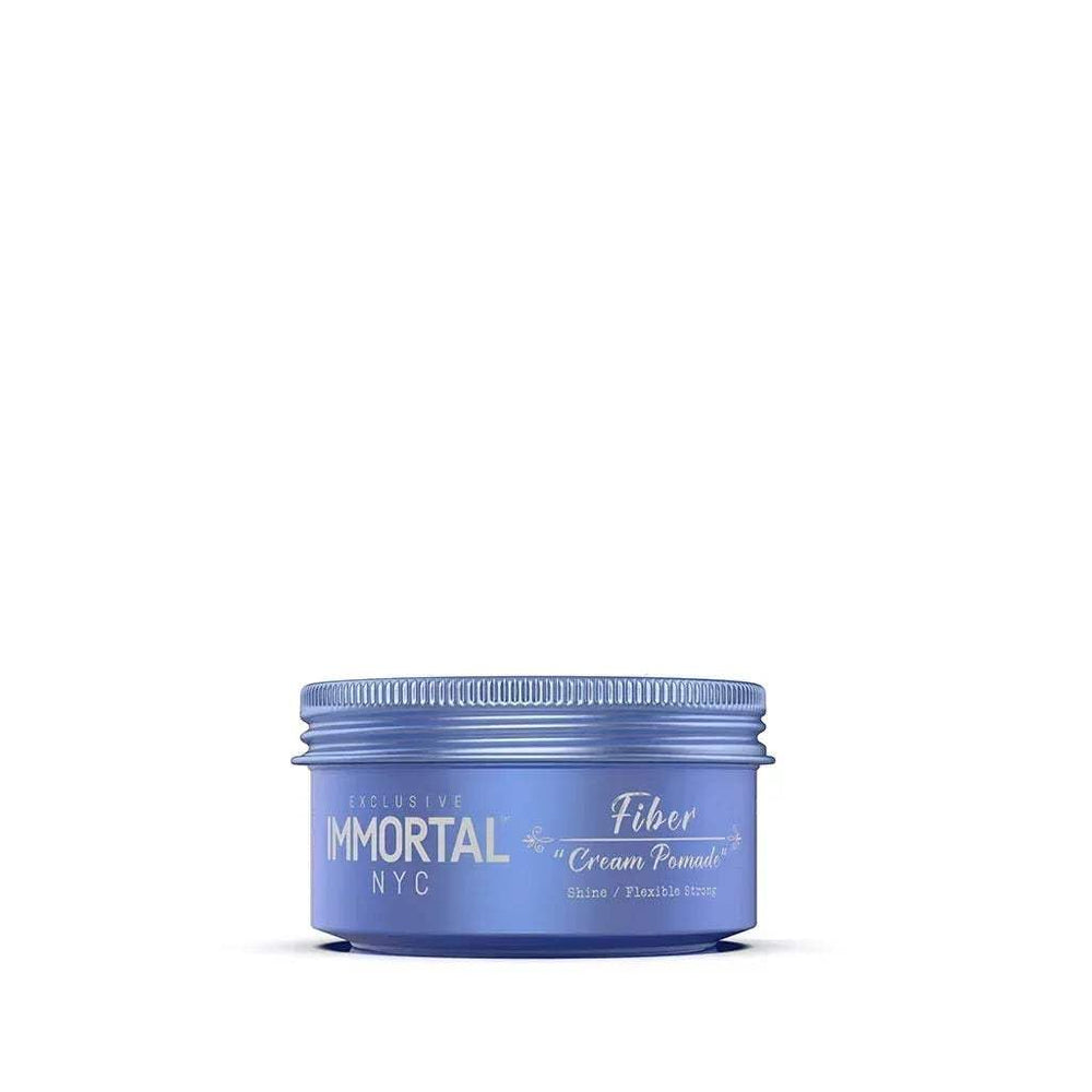 Immortal NYC styled hair lifestyle photo showing natural matte definition benefit