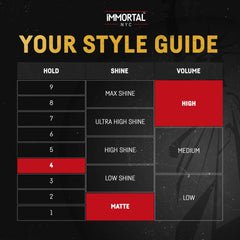Immortal NYC powder on hands demonstrating easy pickup and control