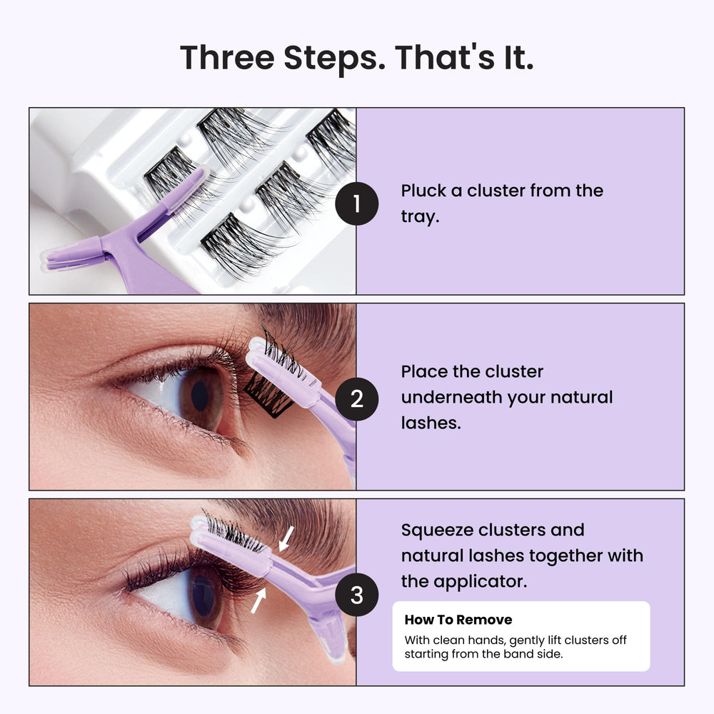 imPRESS demo of safe use with contact lenses for comfortable wear