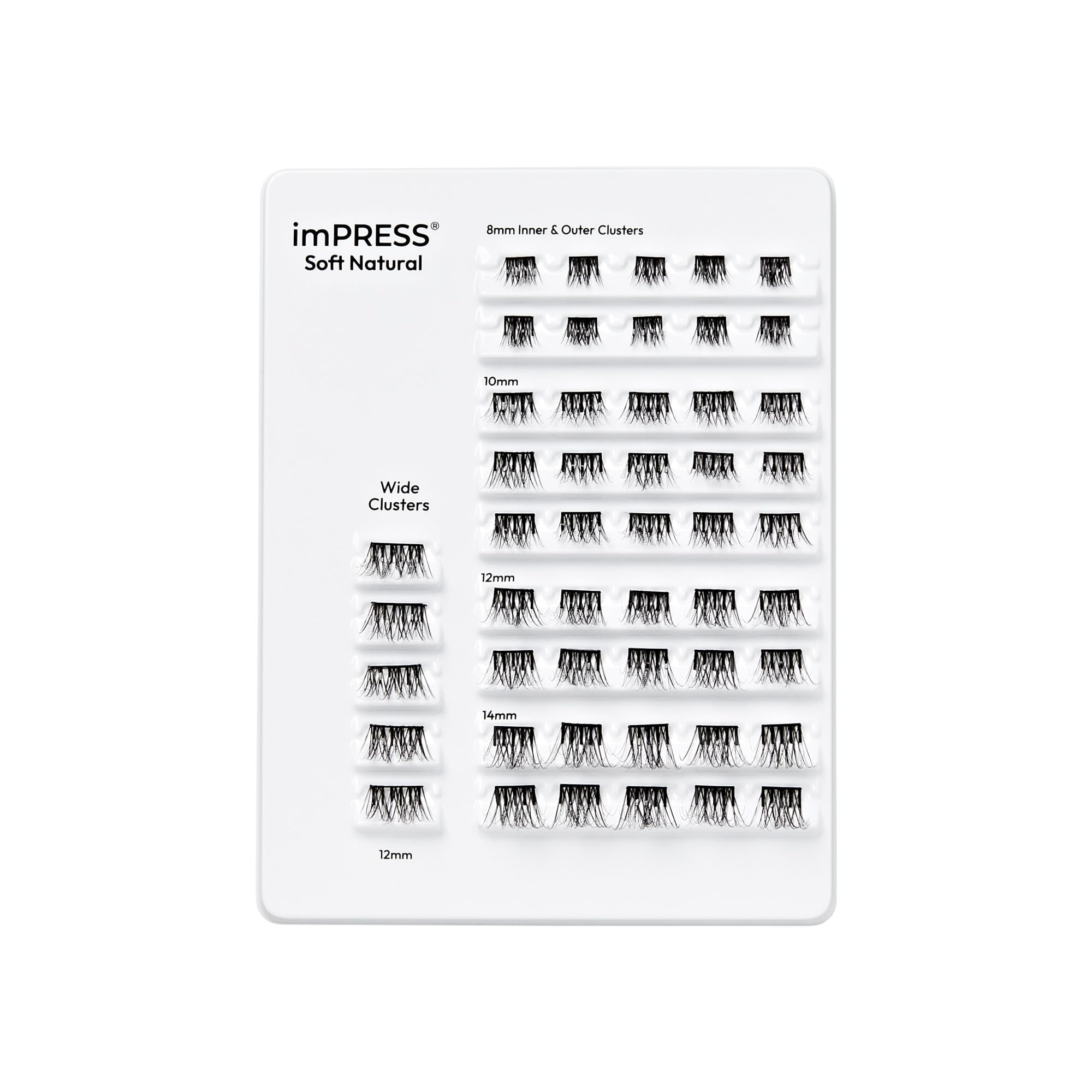 imPRESS inner and outer clusters displayed for precise corner placement and customization