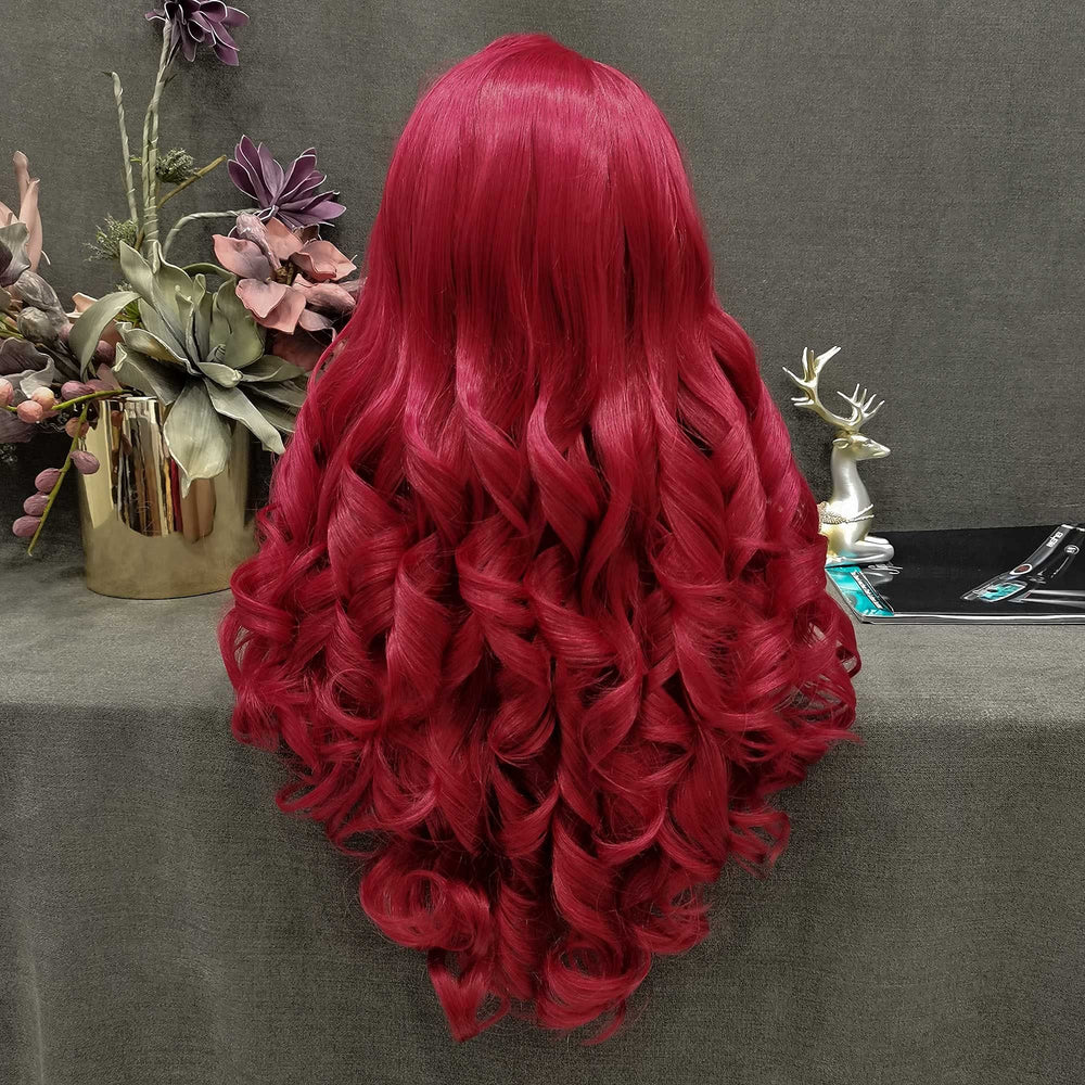 IMSTYLE close-up of lace front highlighting realistic hairline and seamless blend