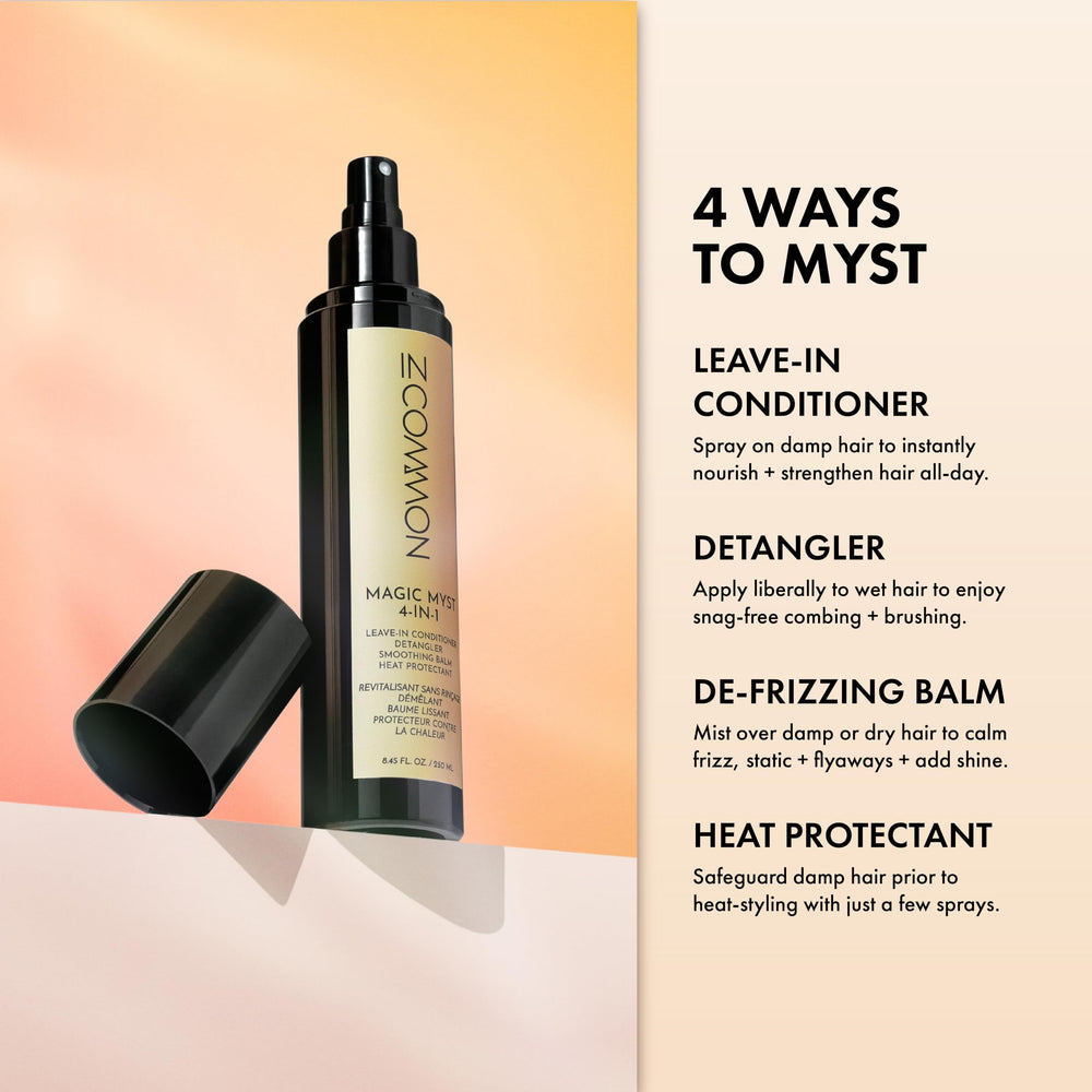 IN COMMON spray nozzle dispensing mist for even lightweight coverage