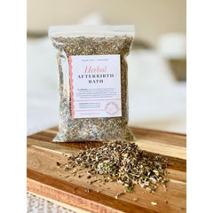 In His Hands close-up of dried herbs and sea salt texture for visible natural ingredients